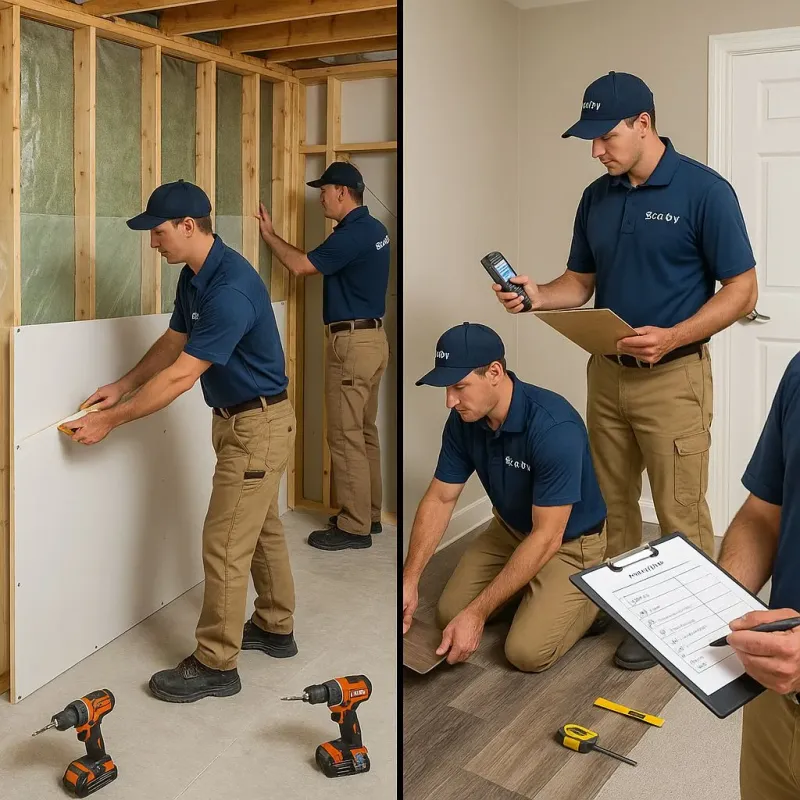 Repairs and Reconstruction process in Fitchburg, WI